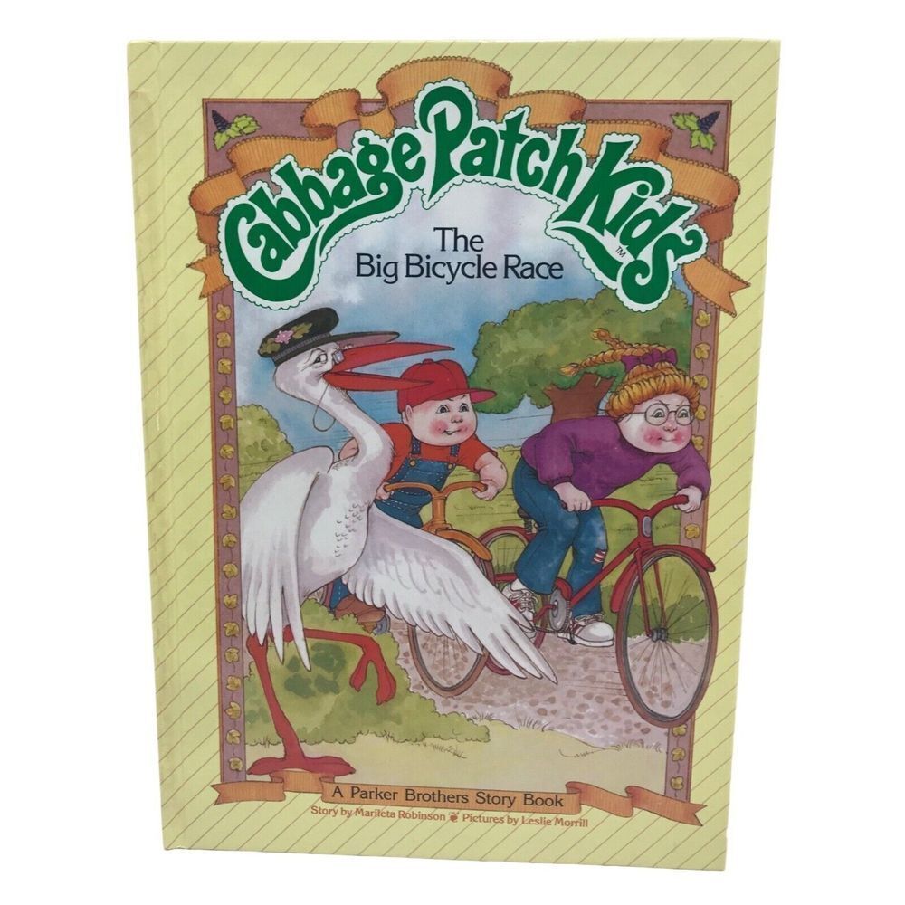 Cabbage Patch Kids Book The Big Bicycle Race vintage 1984‎ by Marileta Robinson